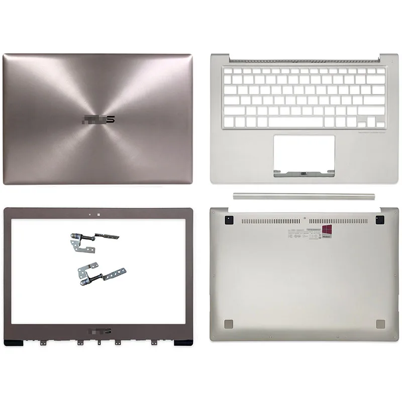 

NEW For ASUS UX303L UX303 UX303LA UX303LN Laptop LCD Back Cover Front Bezel Hinges Hinges Cover Palmrest Bottom Case Non Touch