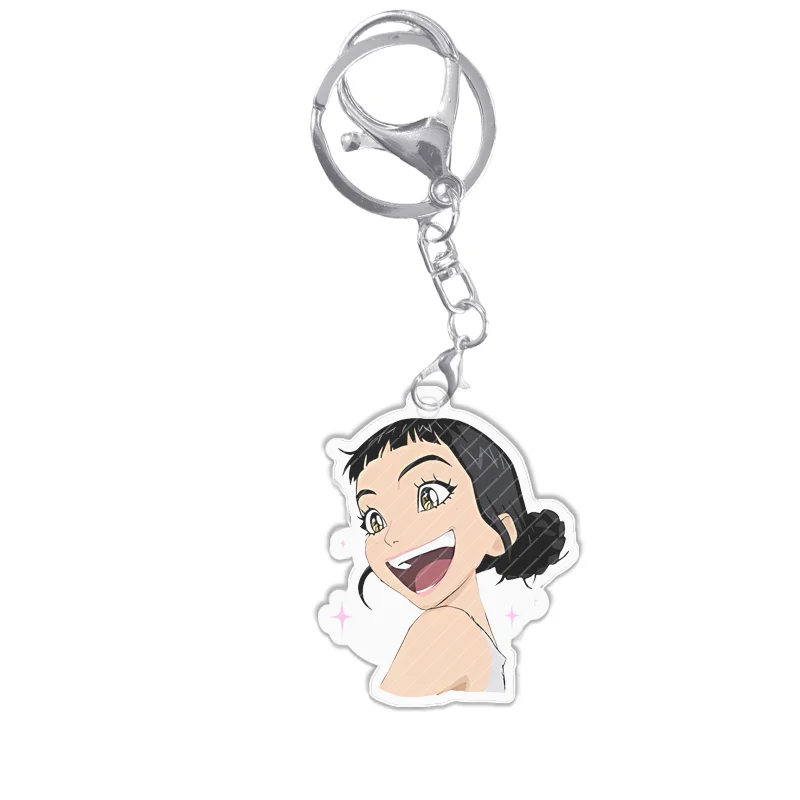 

Kpop Demon Hunters Acrylic Keychain Rumi Funny Emoticon Collection Tiger Anime Characters Gifts Interesting Pendant Decoration