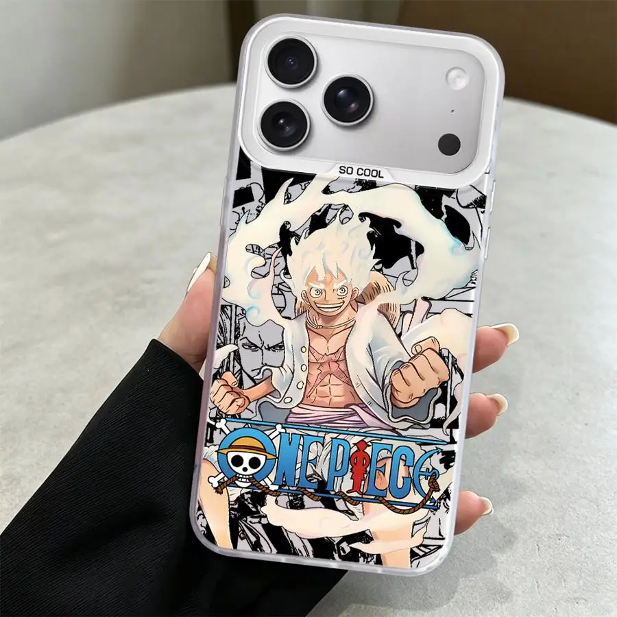 O-One Piece Luffy 5 Gear Case for iPhone 17 Pro Max 16 11 14 Plus 13 12 Pro Air 17e 15 Phone Cover view 3