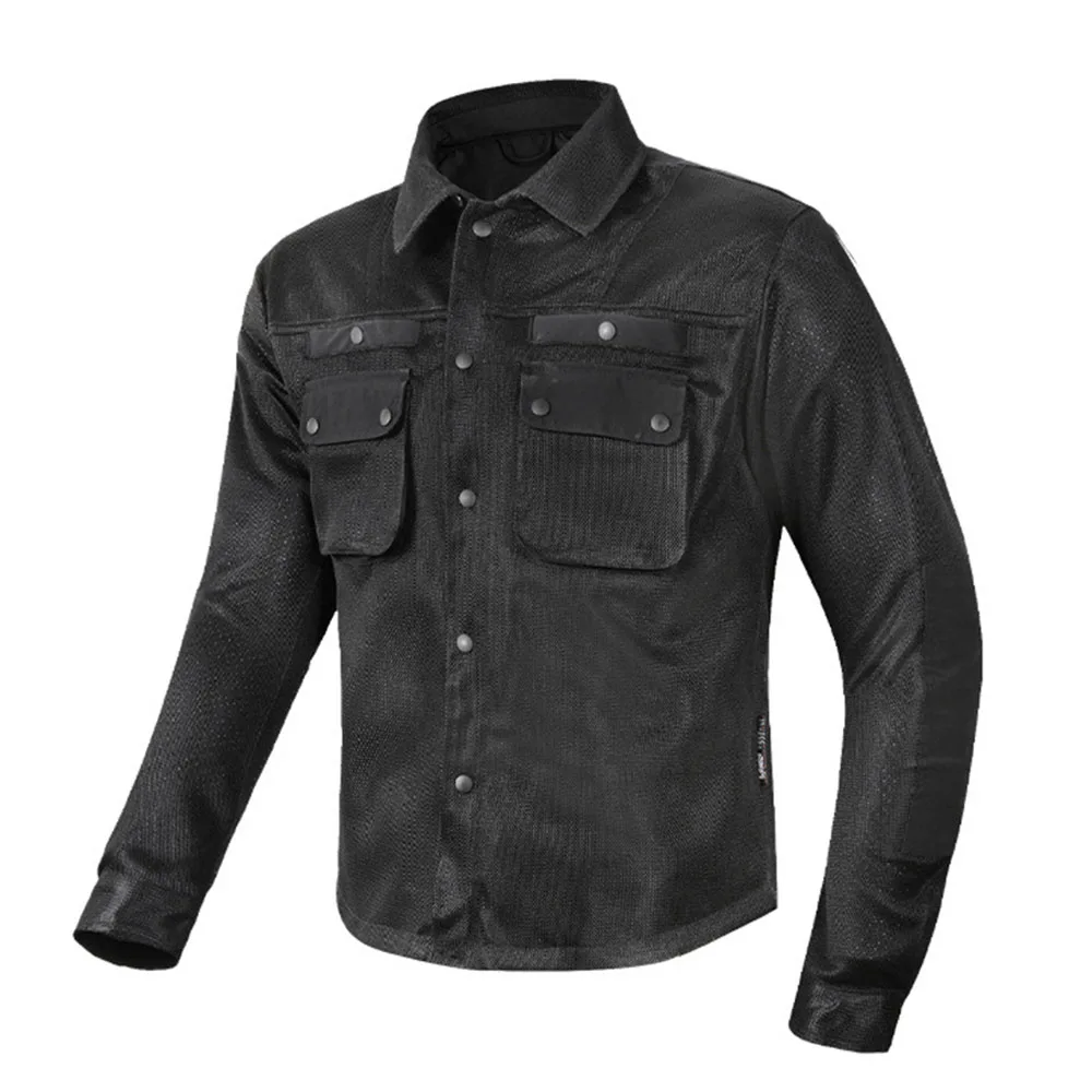 

Men's Biker Jacket Outdoor Motorcycle Jacket High Quality Riding Suit Motorbike Clothing Breathable Moto Wearable Rider Jacket