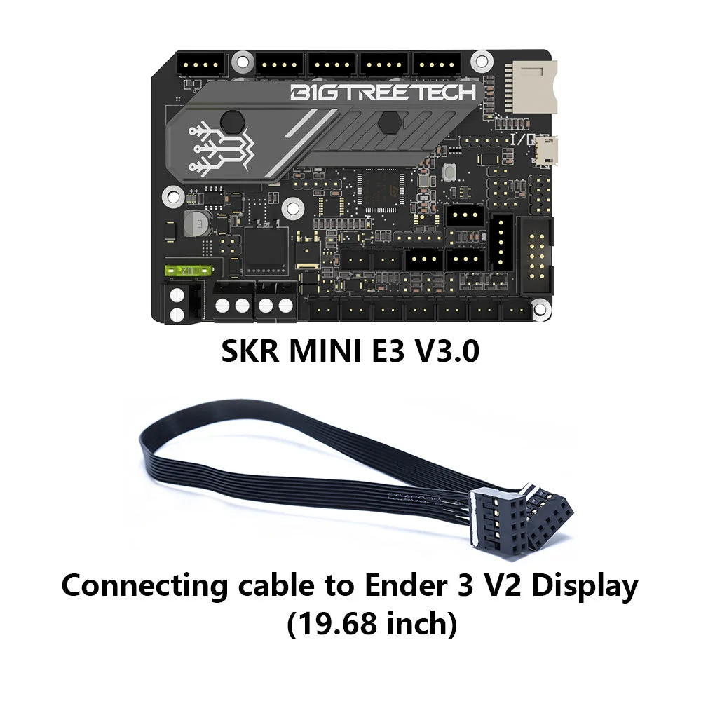 

BIGTREETECH SKR MINI E3 V3.0 32-битная материнская плата встроенная TMC2209 для 3D-принтера Raspberry Pi Ender3 Ender5 CR10 TFT35 E3 V3.0