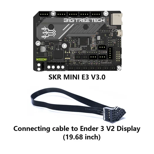 Imagen 1 del producto Placa base BIGTREETECH SKR MINI E3 V3.0 de 32 bits con TMC2209 integrado para Raspberry Pi Ender3 Ender5 CR10 impresora 3D TFT35 E3 V3.0