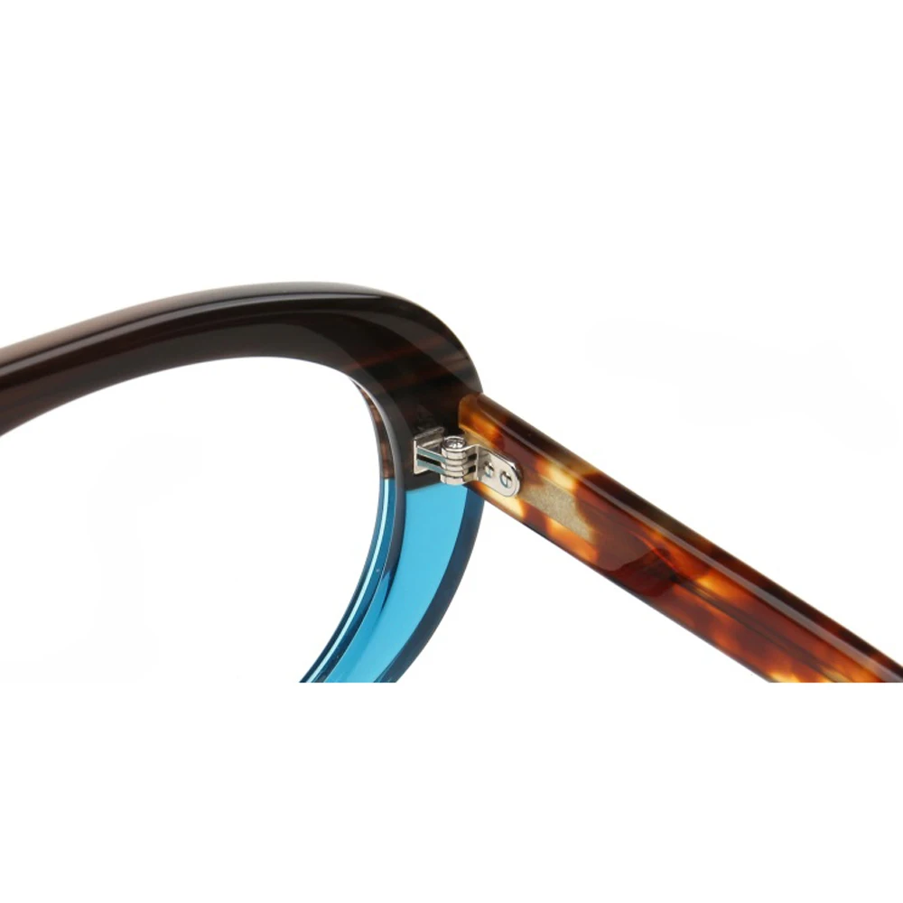 العصرية البيضاوي نظارات بمادة الخلات إطارات النساء القط العين النظارات البصرية الفاخرة الرجال وصفة طبية نظارات السلحفاة نظارات كبيرة الحجم