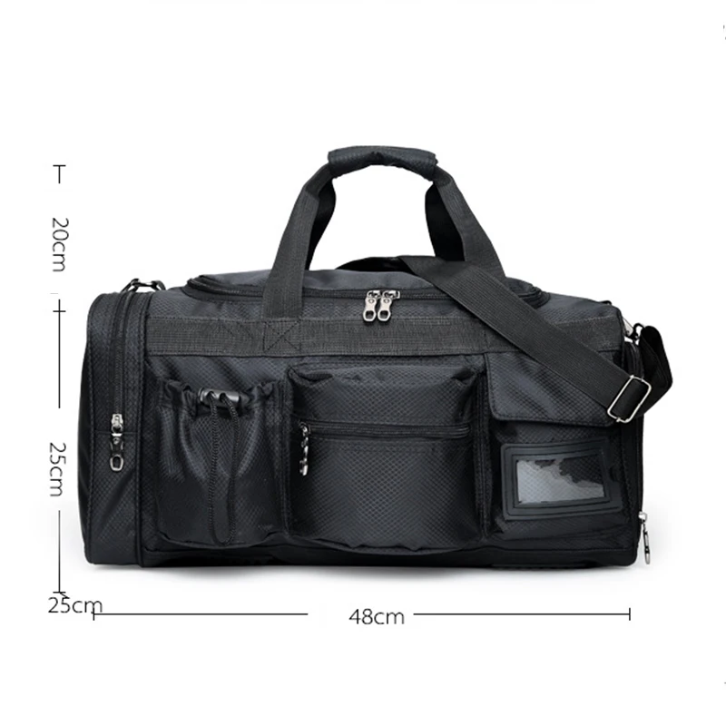 Casual Gym Fitness Bag Men Women Outdoor Sports Athletic Tote Bags Large Business Travel Shoulder Bag Luggage Storage Handbags