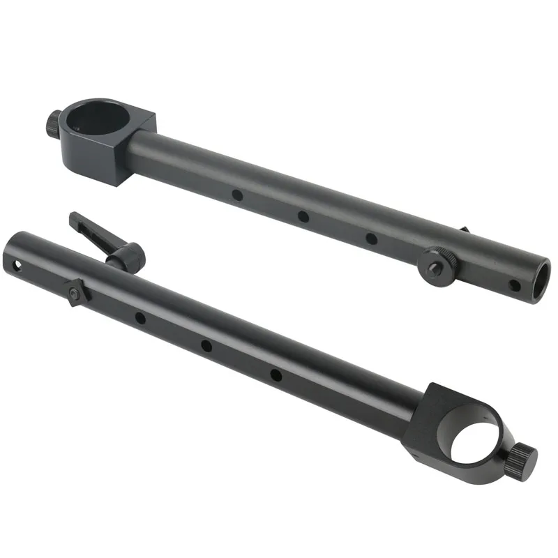25mm 32mm wieszak ze stopu aluminium przemysłowy stojak na kamerę wideo uchwyt stołowy Monitor LCD wiszący pręt do mikroskopu stereoskopowego