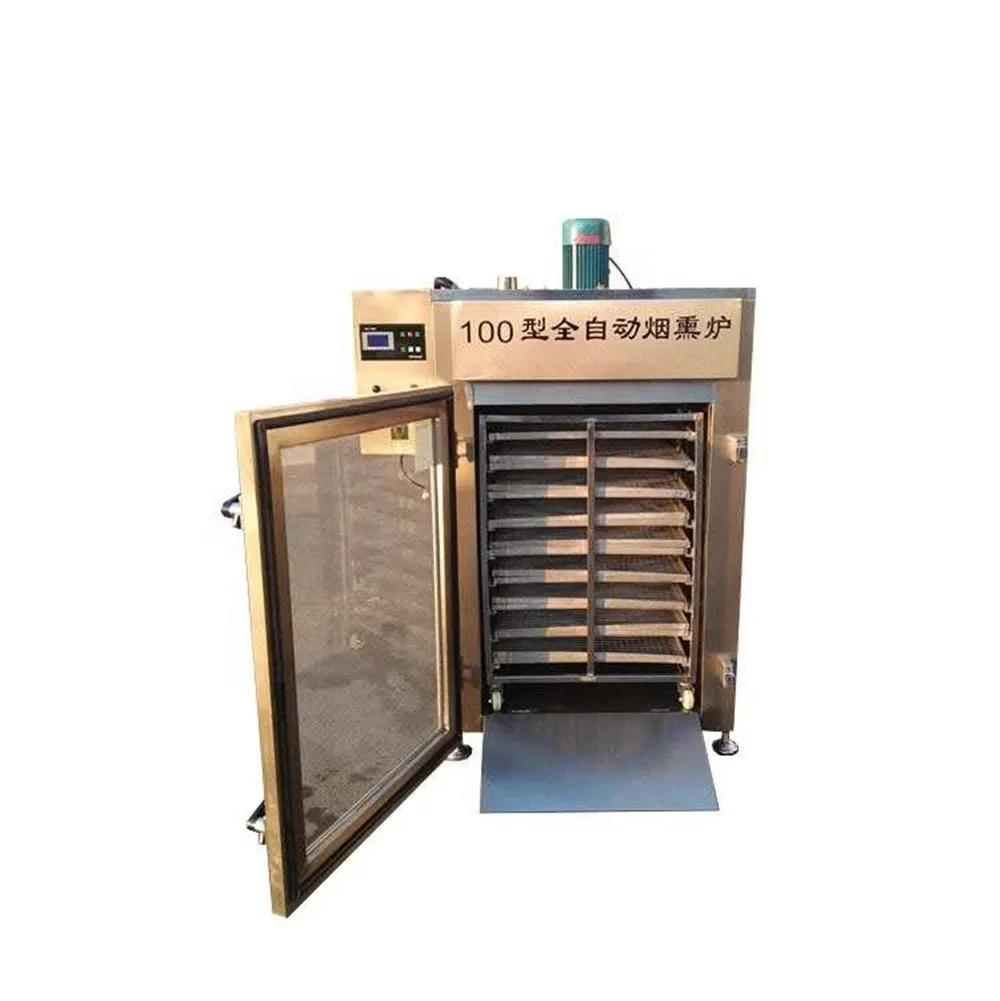 

100-150KG/Batch Meat Smoke Machine Electric Meat Smoker High Capacity Smoke House Oven with Factory Price