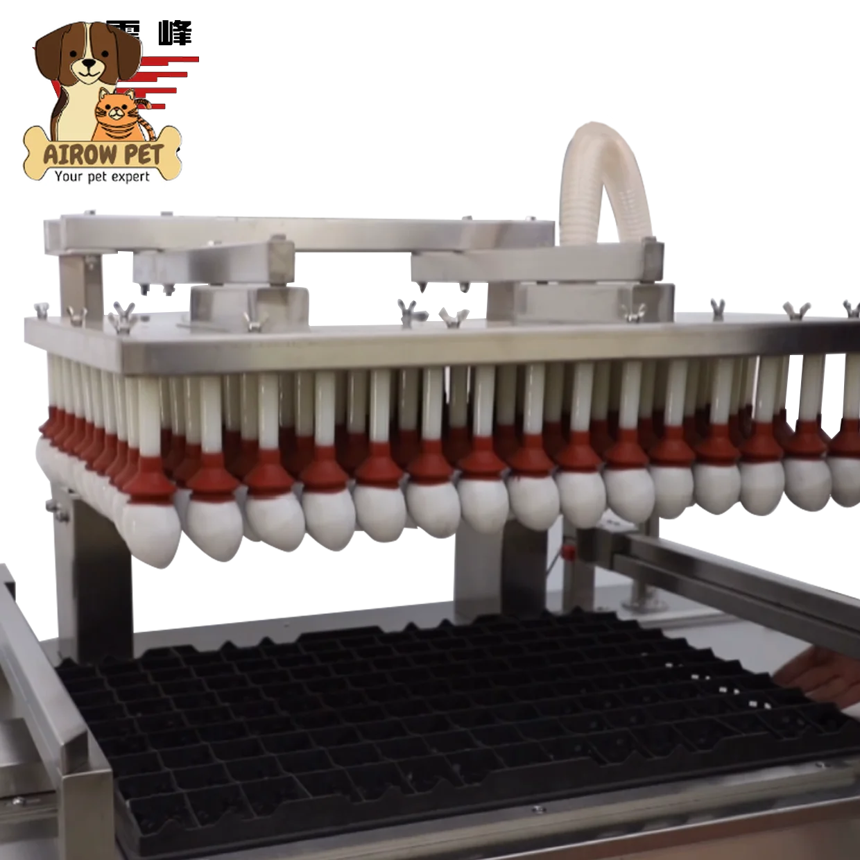 AIROW Yunfeng YFZD-V168 Egg Transfer Machine 168pcs Capacity Poultry Farm Used for JW Incubator Egg Transfer System