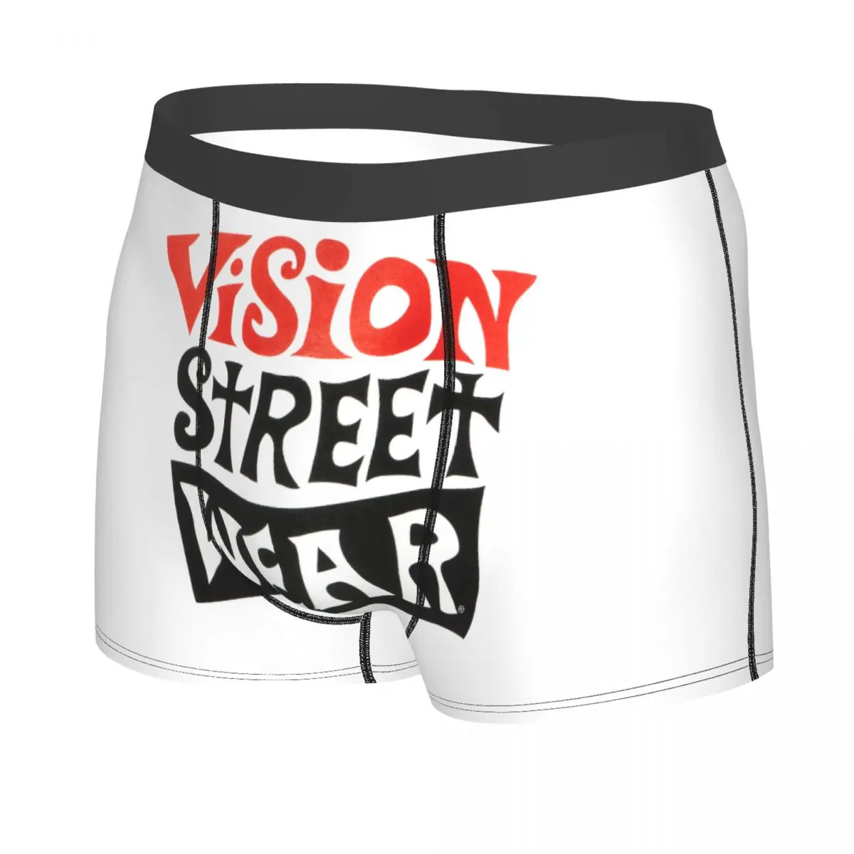 Custom Cool Vision Street Wear Boxers Shorts Men Briefs Underwear Fashion Underpants