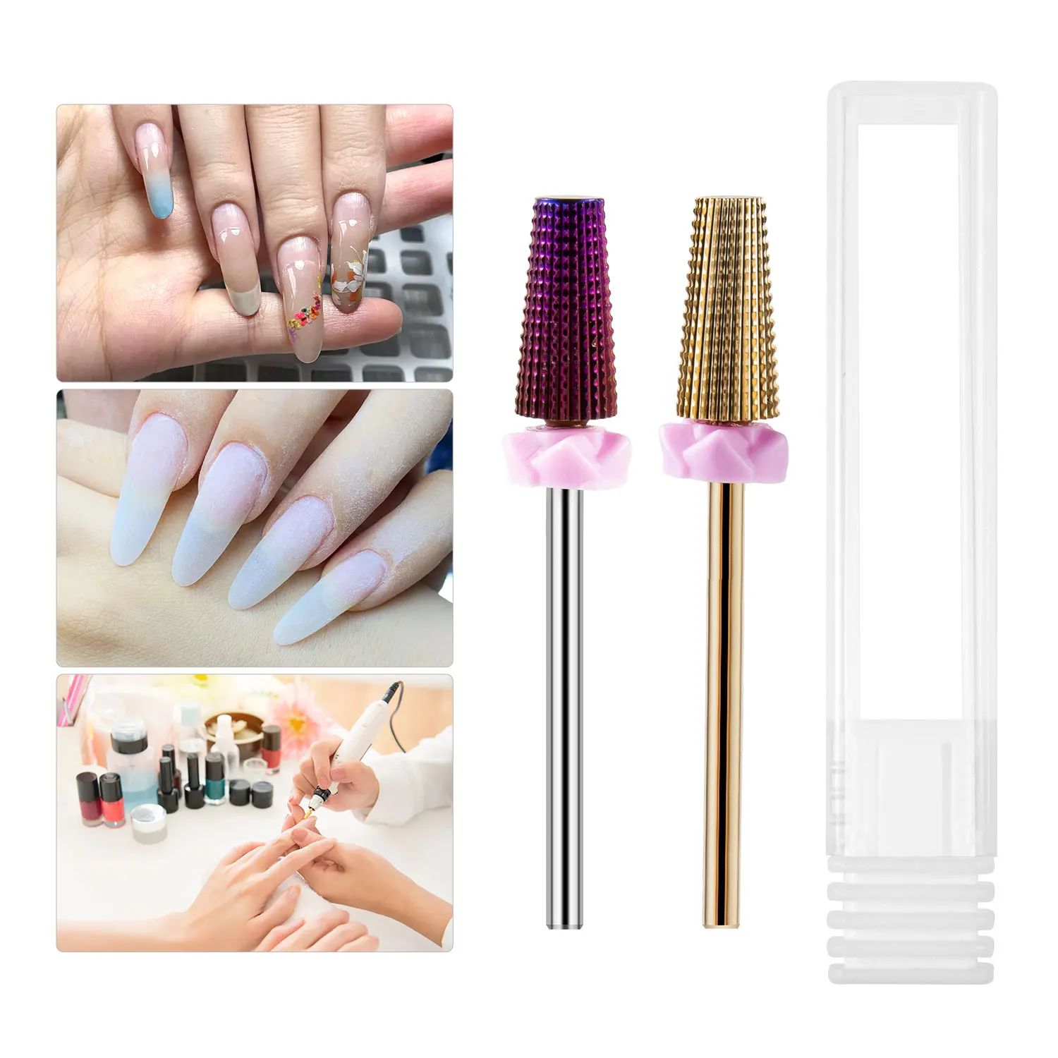 أداة إزالة طلاء الأظافر من كربيد التنجستن مع صلابة عالية للاستخدام الآمن على المهنية على المدى الطويل #4