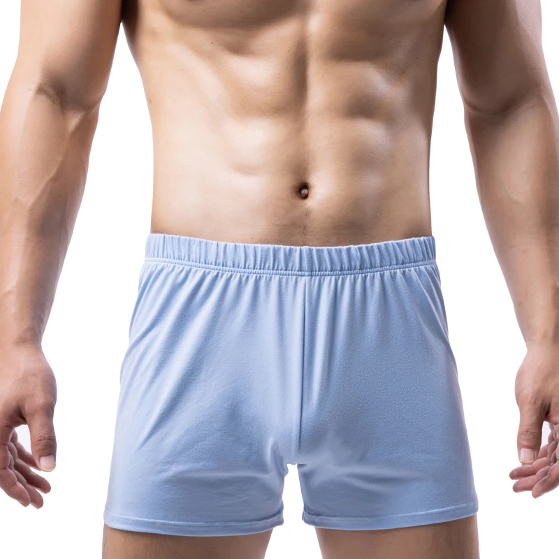 Modal Men's Boxer Briefs for Home Use, Breathable and Loose-Fitting, Comfortable and Sweat-Absorbent