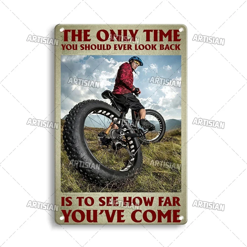 لوحة K kunstler Radfrative Fahrrad Sport Metal ملصق عصا ديكور المرآب بار حانة نادي فندق مقهى Küche
