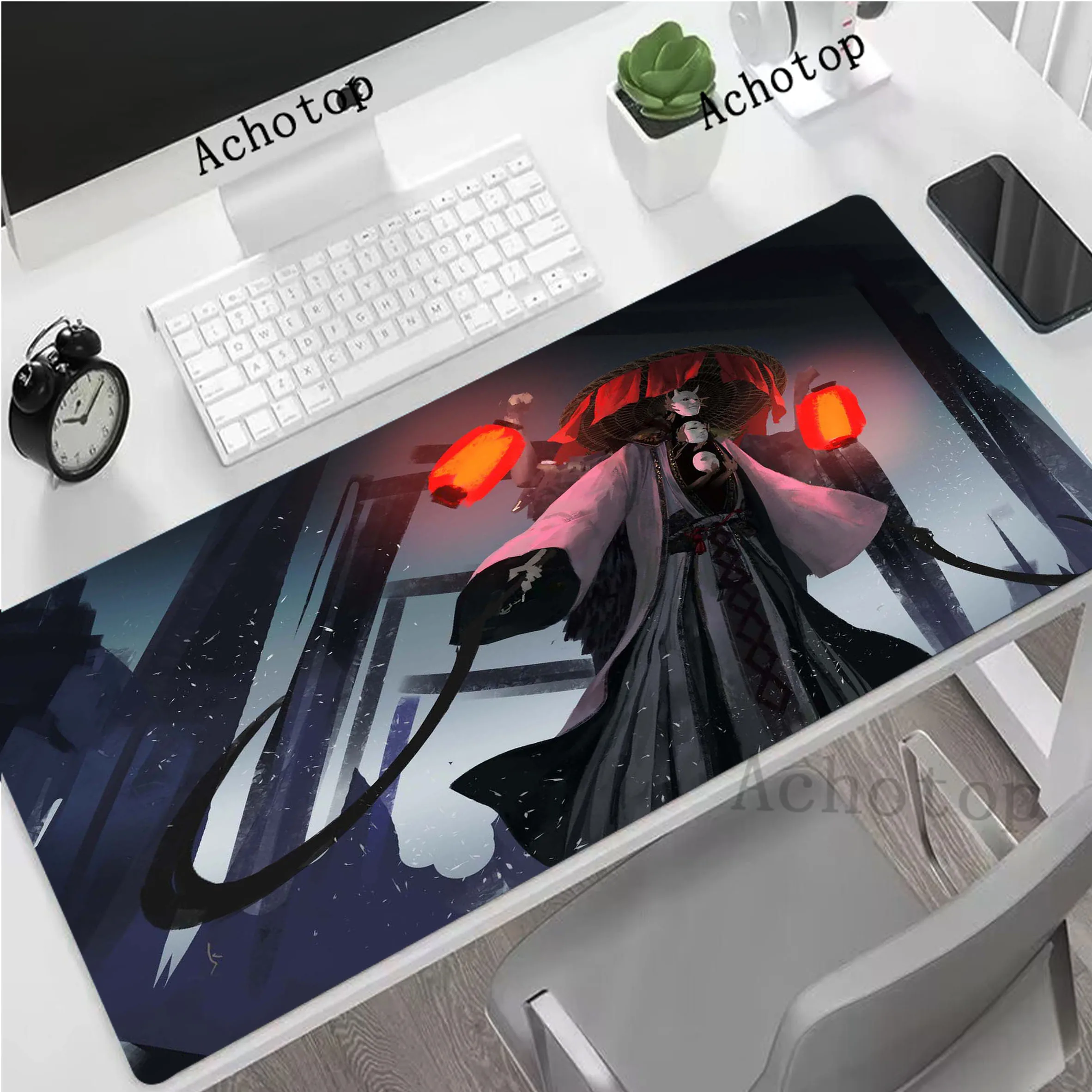 

Japanese Anime Gamer Mouse Pad Anti-slip Mousepads Locking Edge Mouse Mat Gaming Mousepad Keyboard Pads Tapis De Souris