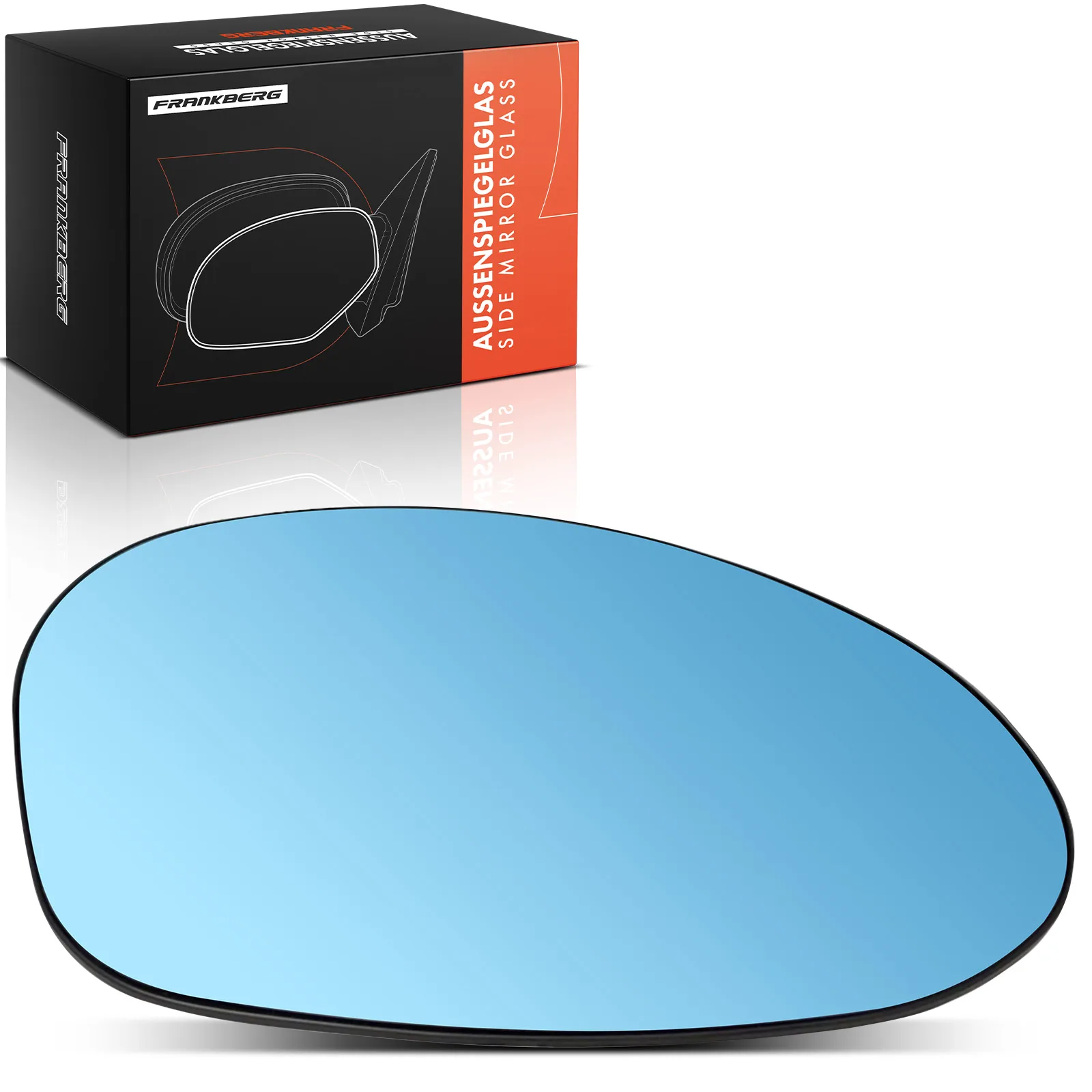 Frankberg 1x Spiegelglas Buitenspiegel Rechts voor BMW 3 Serie Cabriolet Compact Coupe Touring E90 E91 E93 51167157246