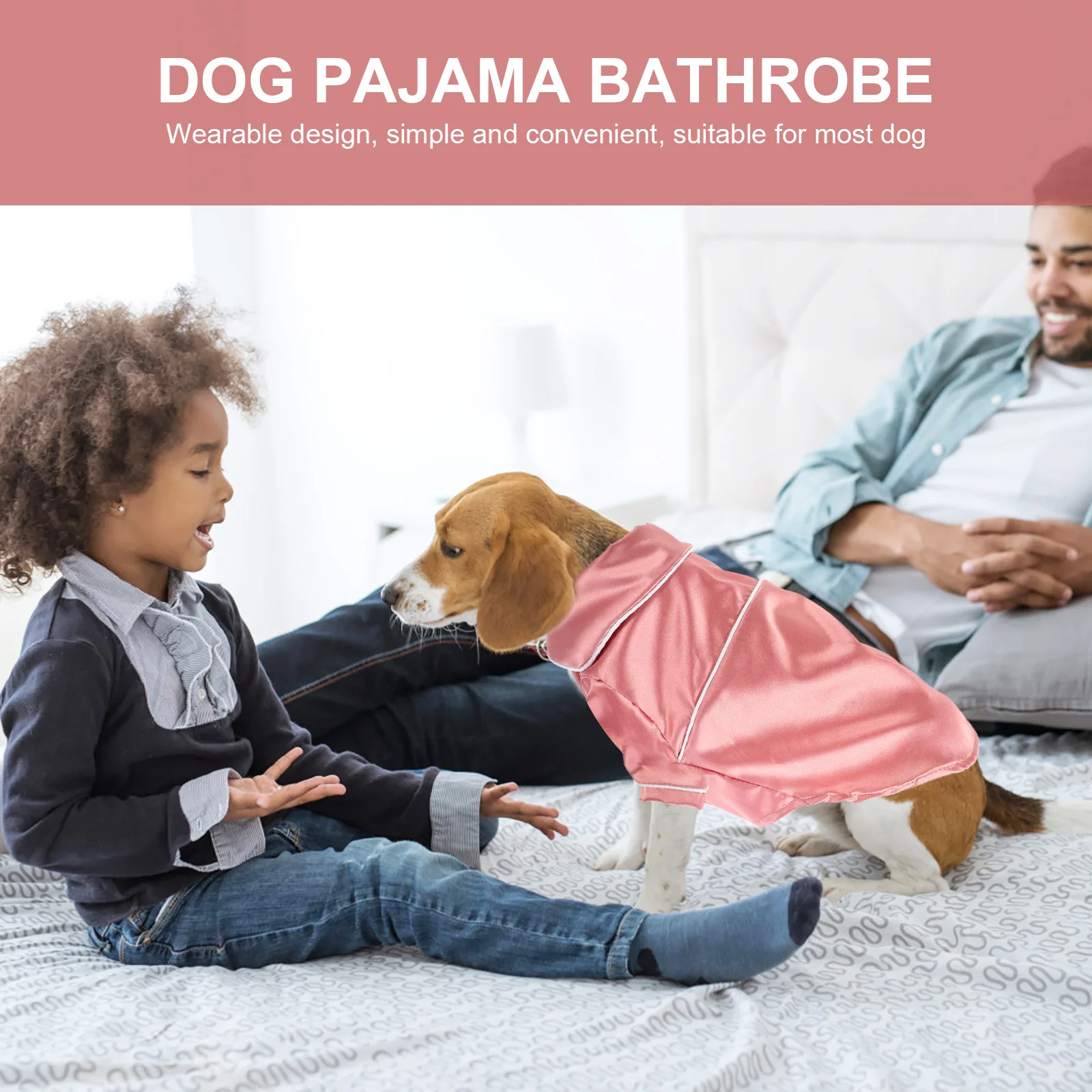 

Dog Cotton Pajamas Small Dog Clothes Soft Comfortable Puppy Pajama Sleep Costume Lightweight Suitable for Indoor Special