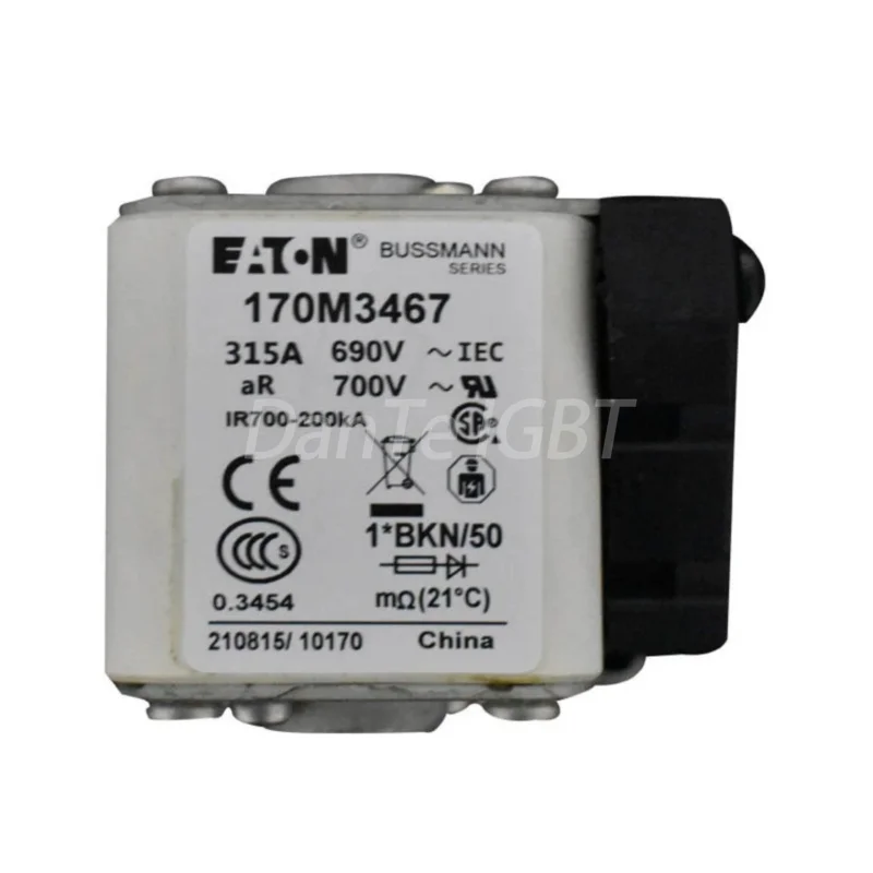 Módulo de base de fusible rápido, microinterruptor, punto original, 170M3467, 7, nuevo