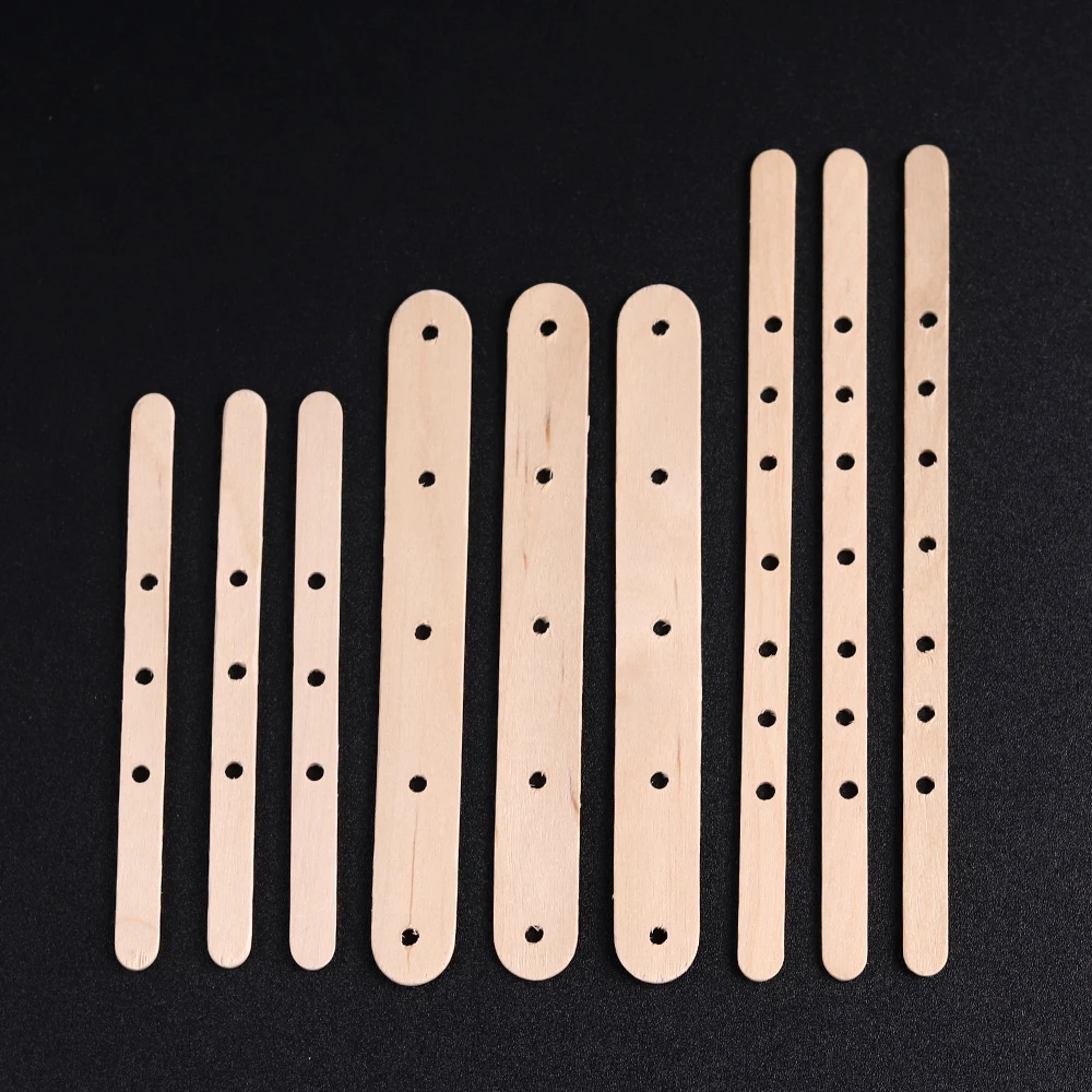 5-30pcs Wooden Wax Core Holder for DIY Handmade Scented Candle Making Supplies Wick Centering Device Handwork Art Craft Tools