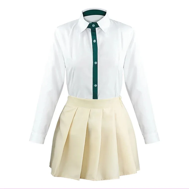 

COSda@High School Students Uniform Anime Danganronpa Nanami ChiaKi Cosplay Costume Long-sleeved Jacket Short Skirt Halloween Cos