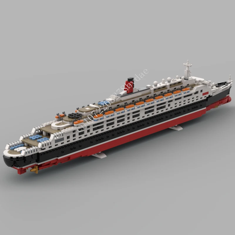 2068 قطعة RMS الملكة إليزابيث 2 الألغاز سفينة حربية مجموعة الجمعية الإبداعية الاطفال لغز لعبة عيد الميلاد هدية عيد ميلاد لعب للأطفال الذين تتراوح أعمارهم بين #3