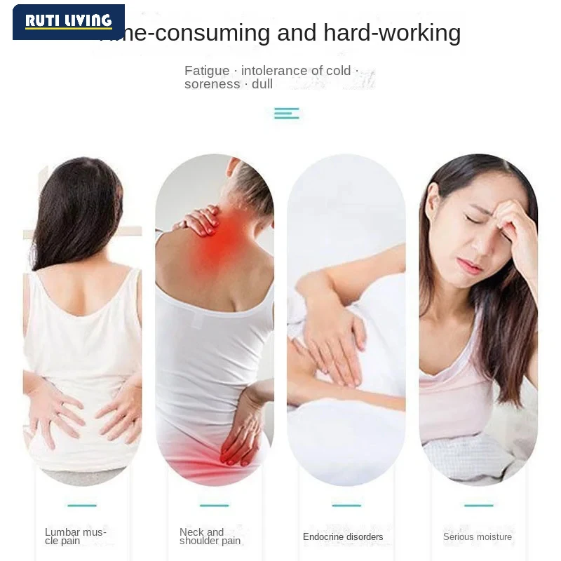 Suitable for Electric Heating Scraping Scraping Fat Burner Cupping Slimming Massager Meridian Dredge Scraping