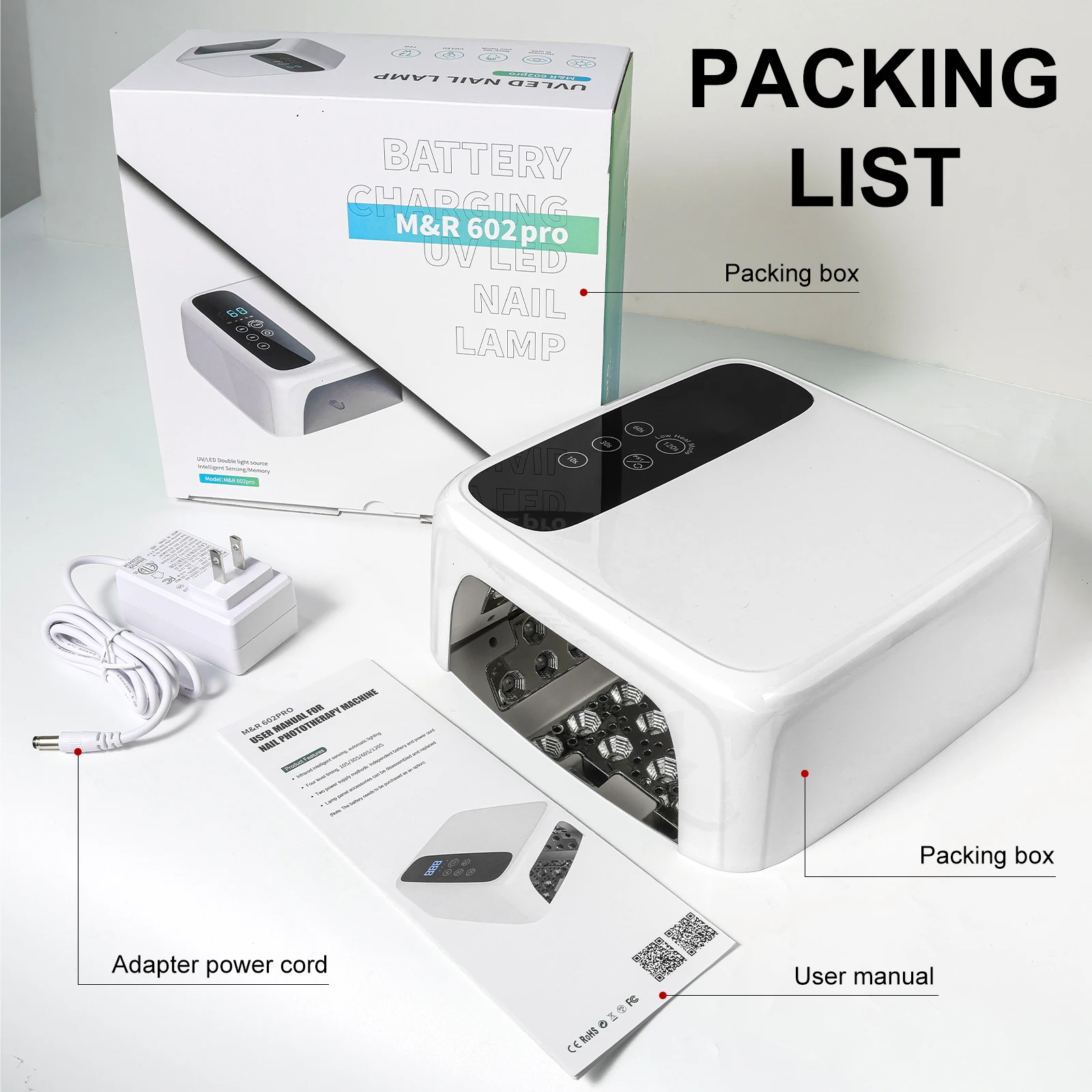 LIMEGIRL Professional UV 36LED โคมไฟเล็บเครื่องเป่า HD สมาร์ทเซ็นเซอร์เล็บแห้งโคมไฟได้อย่างรวดเร็วแห้งเจลเล็บเล็บเครื่องมือ