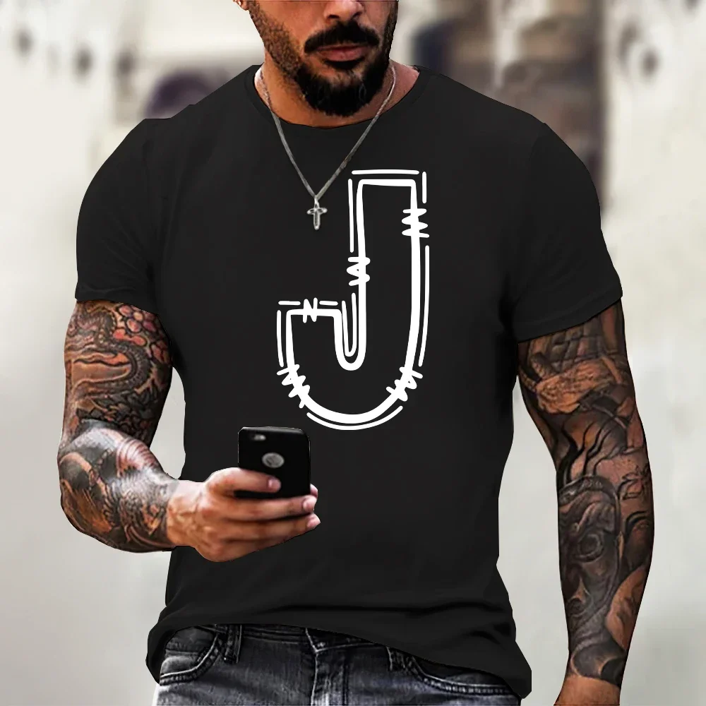 Men's 3D T-shirt Tight Fit, Breathable Sun-Protective, Vintage Classic for Workout & Street Casual - Print