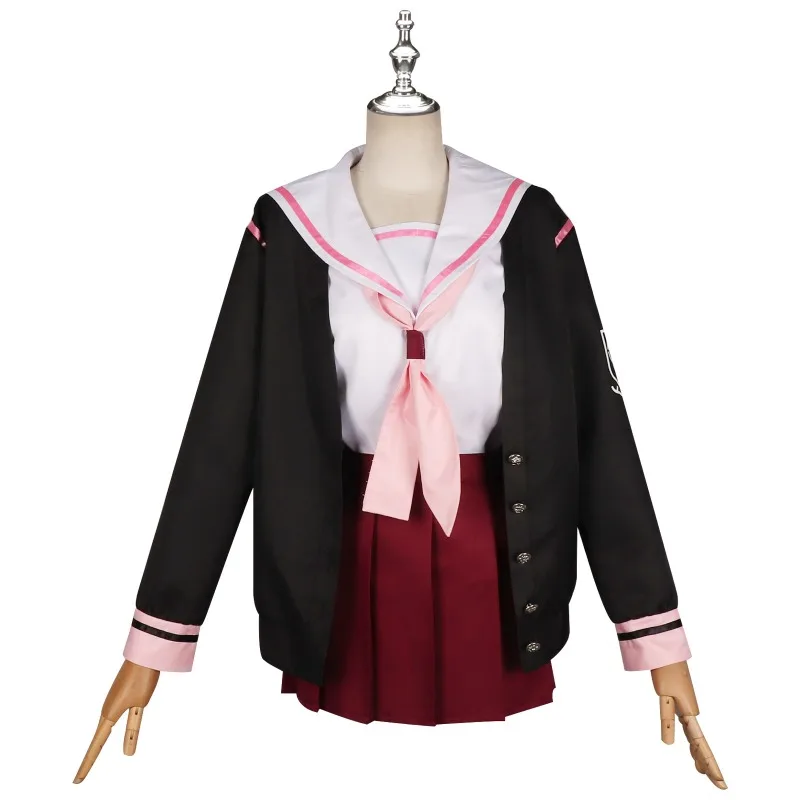 ANIMECC IN STOCK Blue Archive Shimoe Koharu Cosplay Costume Sailor School Uniform Cute JK Uniform with Hat Headgear Wings view 2