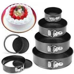 5 Size Round Cake Mould Non-Stick Cheesecake Leakproof Cake Pan Baking Tray Cake Baking Tray Kitchen Cake Tool Tray