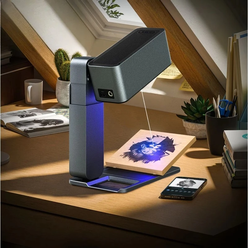 

DIY Laser Engraver Mini Portable Foldable Autofocus Wood Laser Engraving Machine for Christmas Gift