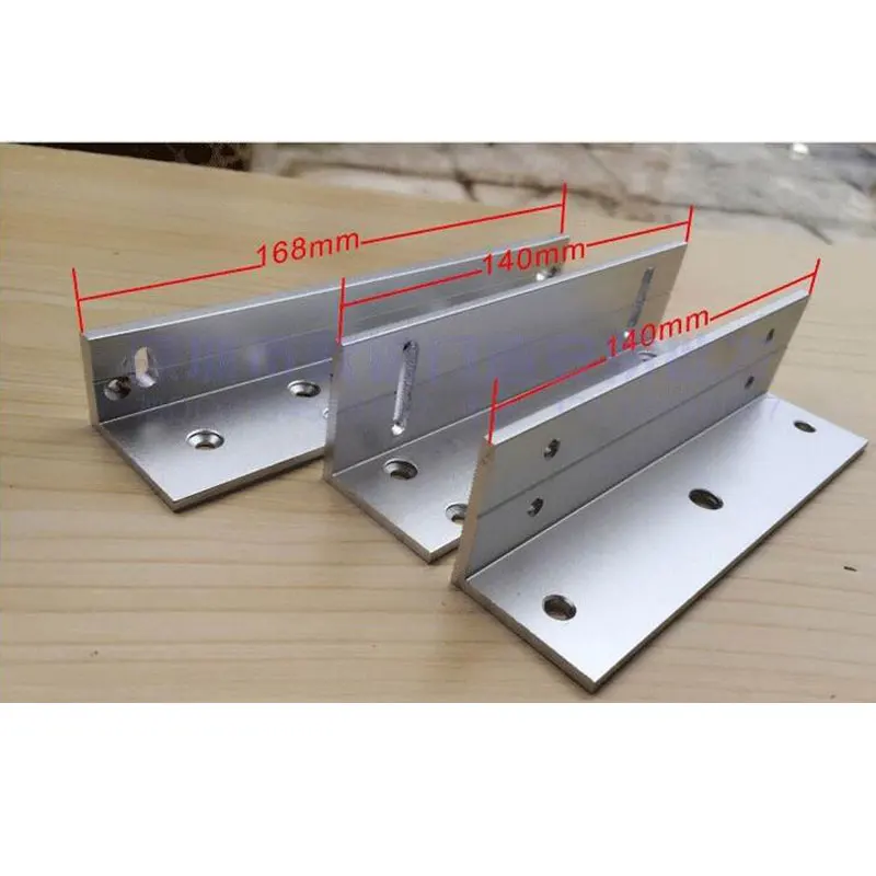 Кронштейн ZL, магнитный замок, кронштейн для внутренней двери 180 кг, 350 фунтов с деревянной/металлической дверью для системы контроля доступа, Sn: 180ZL