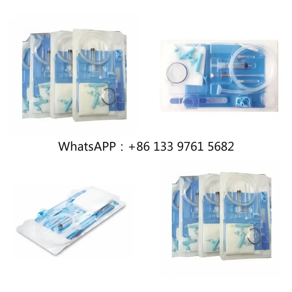 WSQ 24Fr Endoscopic Gastrostomy PEG Kit for Enteral Medicine & Nutrition Feeding