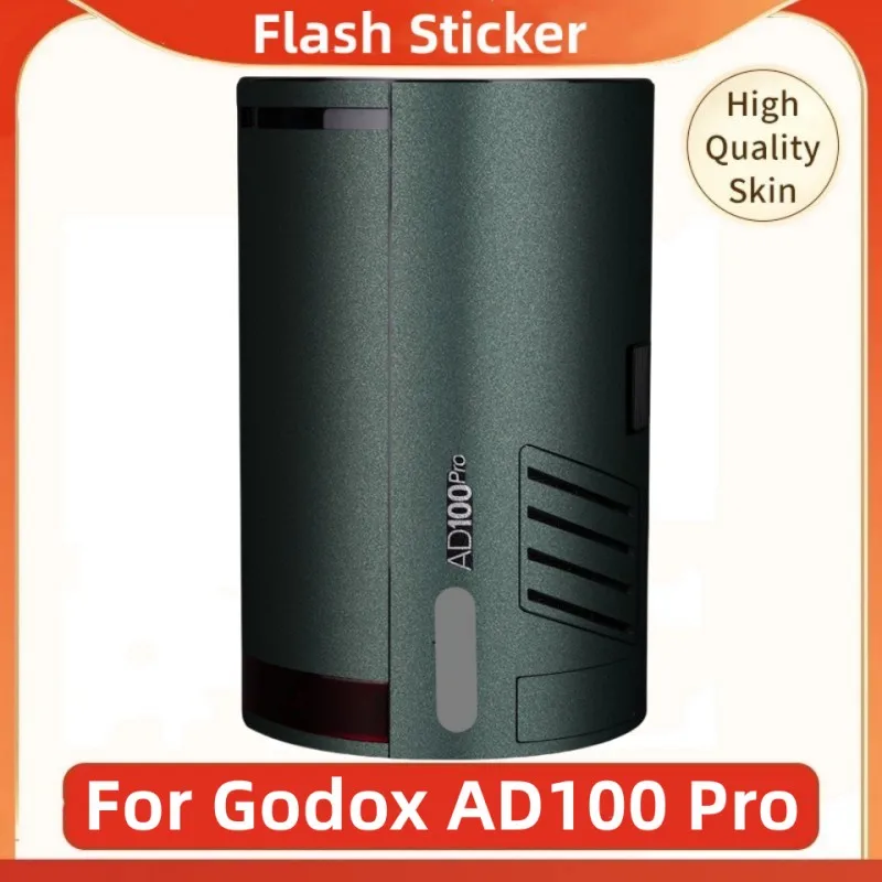 For Godox AD100Pro Decal Skin Vinyl Wrap Film Strobe Light Pocket Flash Protective Sticker Protector Coat AD100 Pro