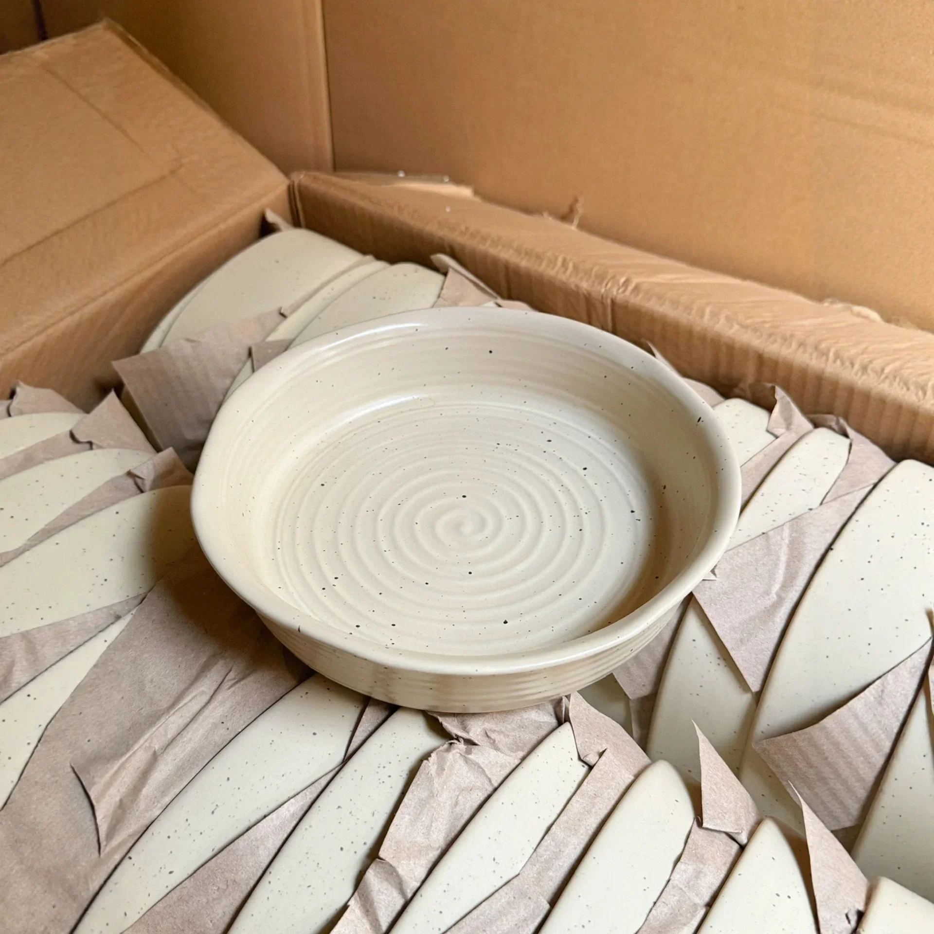 DSA splashing ink irregular fruit and vegetable salad bowl ceramic high-value personal special large-capacity deep plate