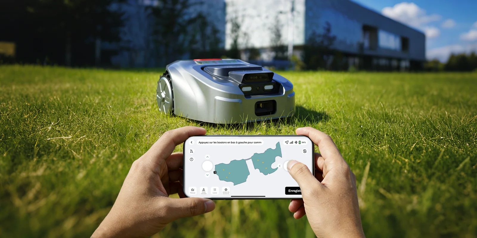ISWARD GS Wire-Free RTK+AI Vision Robot Lawn Mower:1000㎡, Obstacle Avoidance, 4G/WiFi/Bluetooth App, GPS Anti-Theft