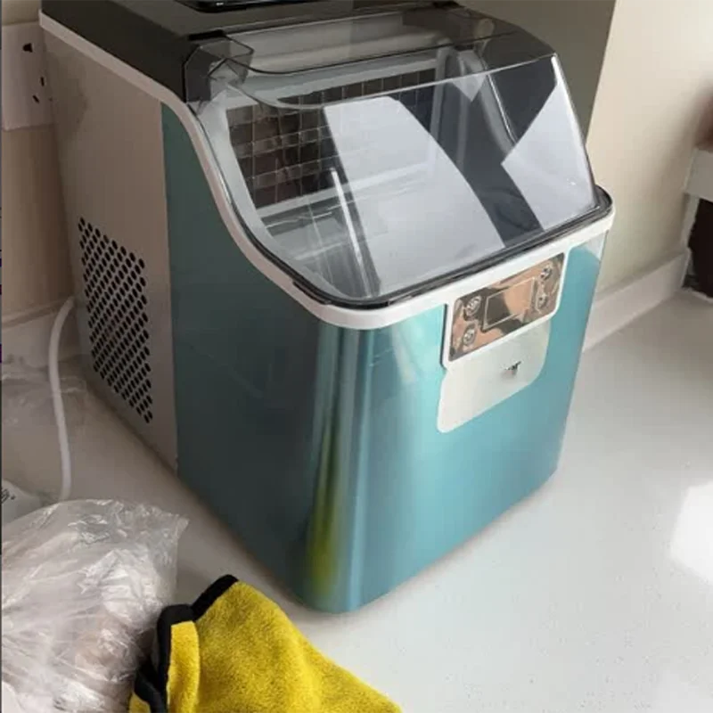Countertop Portable Ice Maker with Self-Cleaning Machine Scoop &   Ice-Storage Basket Ice-Making