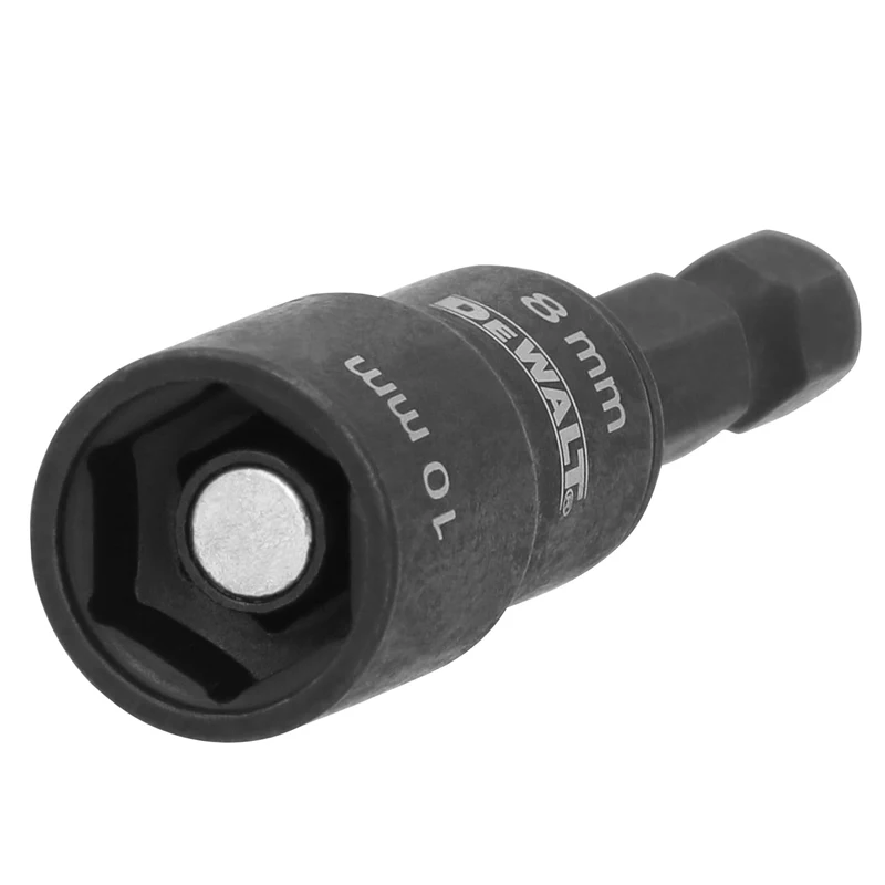 ديوالت 8 مللي متر و 10 مللي متر متري مزدوج الأطراف المغناطيسي كم محول قضيب 2 في 1 تأثير جاهز لأدوات الطاقة الكهربائية