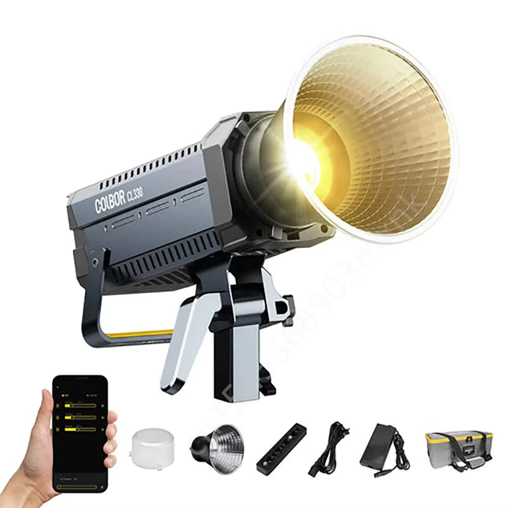 COLBOR CL330 Photo Studio Photography COB Lighting Kit Led Video Light For Camera VS Amaran 200X 200D