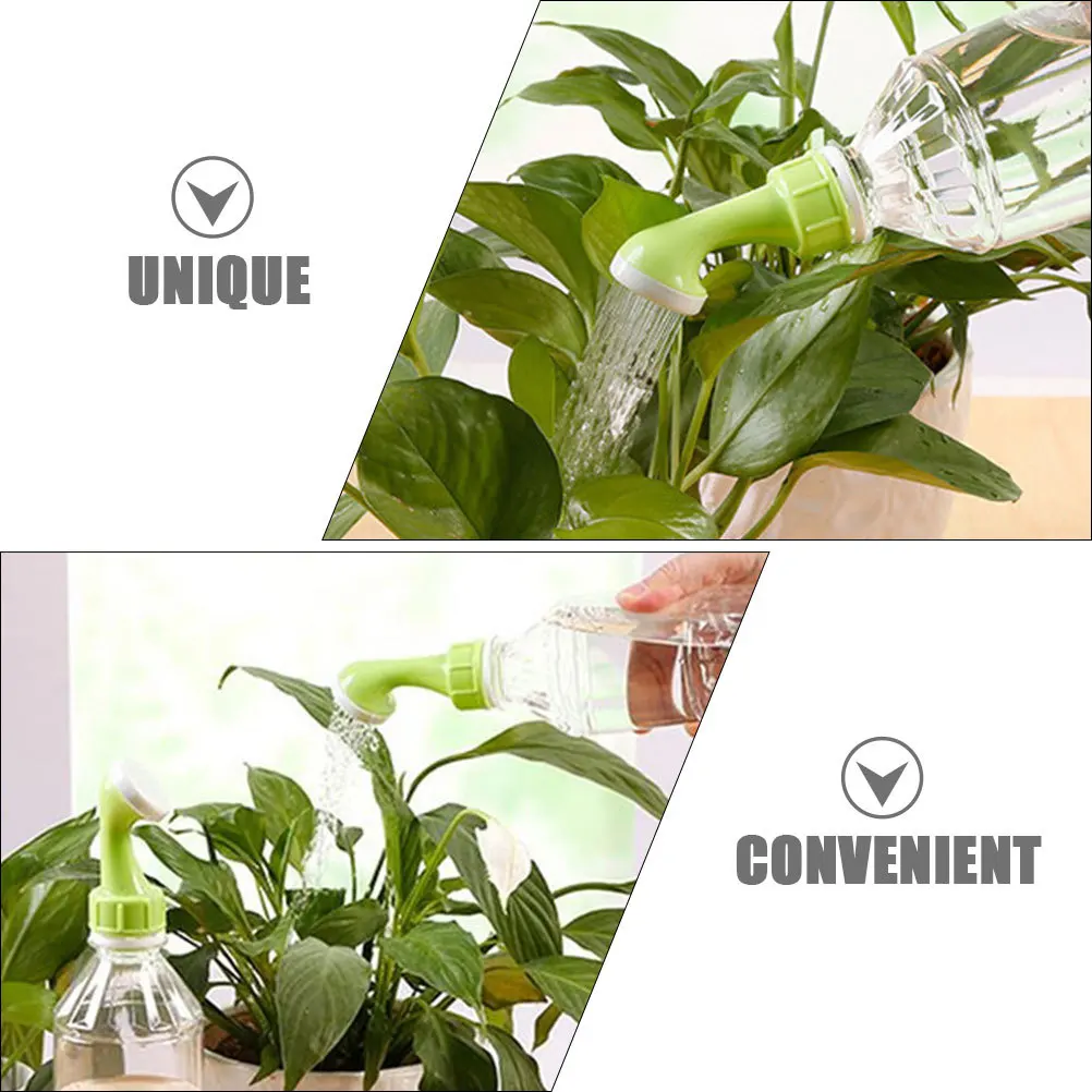 

4Pcs Watering Can Sprinkler Head Plastic Bottle Spray Nozzle for Bonsai Garden Plants Fine Mist Sprayer Tool Portable Watering