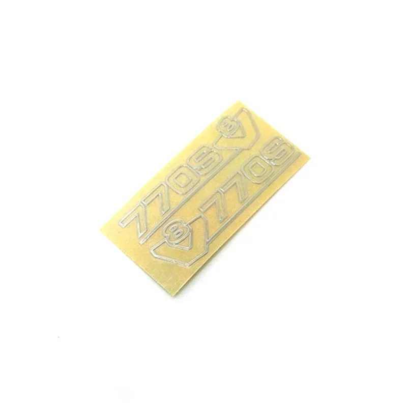 1pcs Taillight Decorate Metal Sticker for 1/14 Tamiya RC Truck For scania 770S 56368 Diy Parts