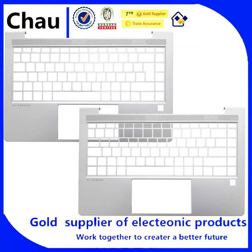 New For Chau ProBook 640 G8 645 G8 Laptop Upper Case Palmrest Cover Silver