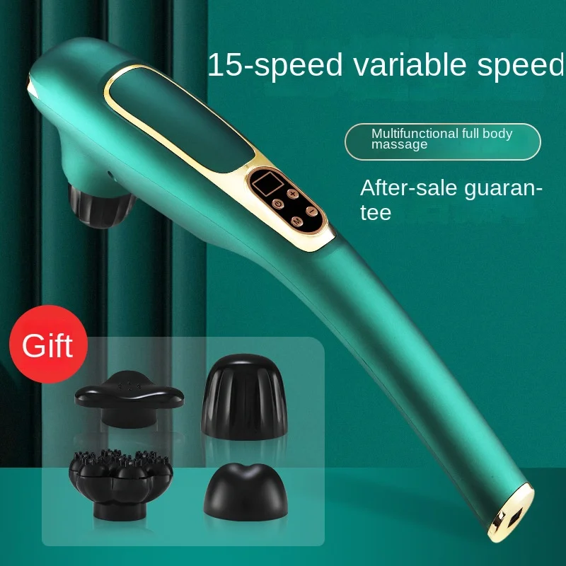 

Little dolphin tapping massager massage stick charging with household hammer knock back fills good massage to back