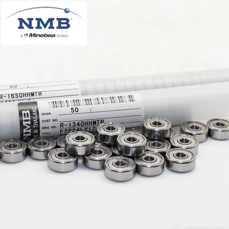 50pcs original NMB Minebea high speed bearing R-1340HH 4*13*5mm 624ZZ miniature ball bearing 624 624Z 4x13x5 mm 1340