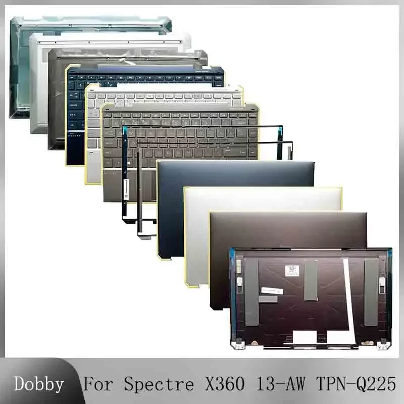 

Новинка для ноутбука HP Spectre X360 13-AW TPN-Q225, задняя крышка ЖК-дисплея/передняя панель/подставка для рук, верхняя крышка, клавиатура/нижняя нижняя крышка, чехол