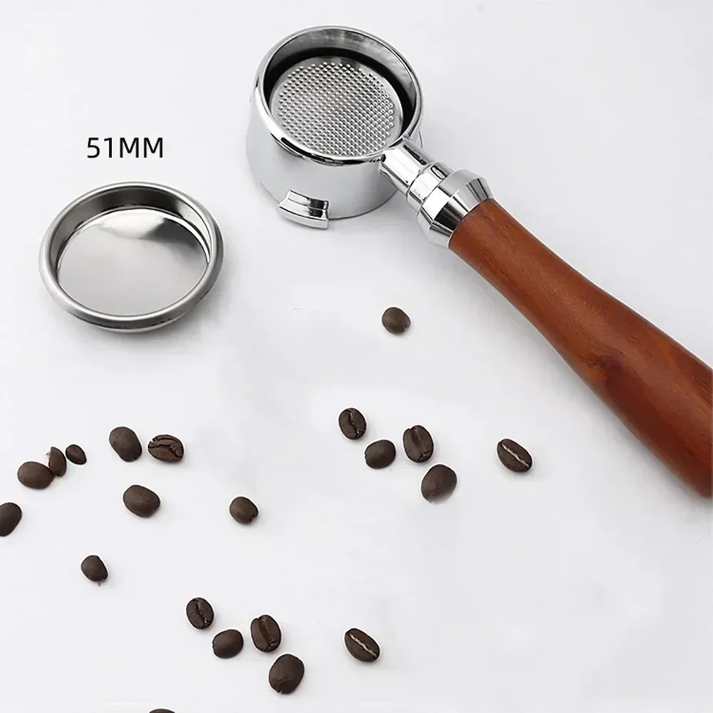 Ciotola cieca con filtro per caffè in acciaio inossidabile da 51/54 mm per macchina da caffè espresso Cestello filtrante Tazze filtranti Accessori per caffè