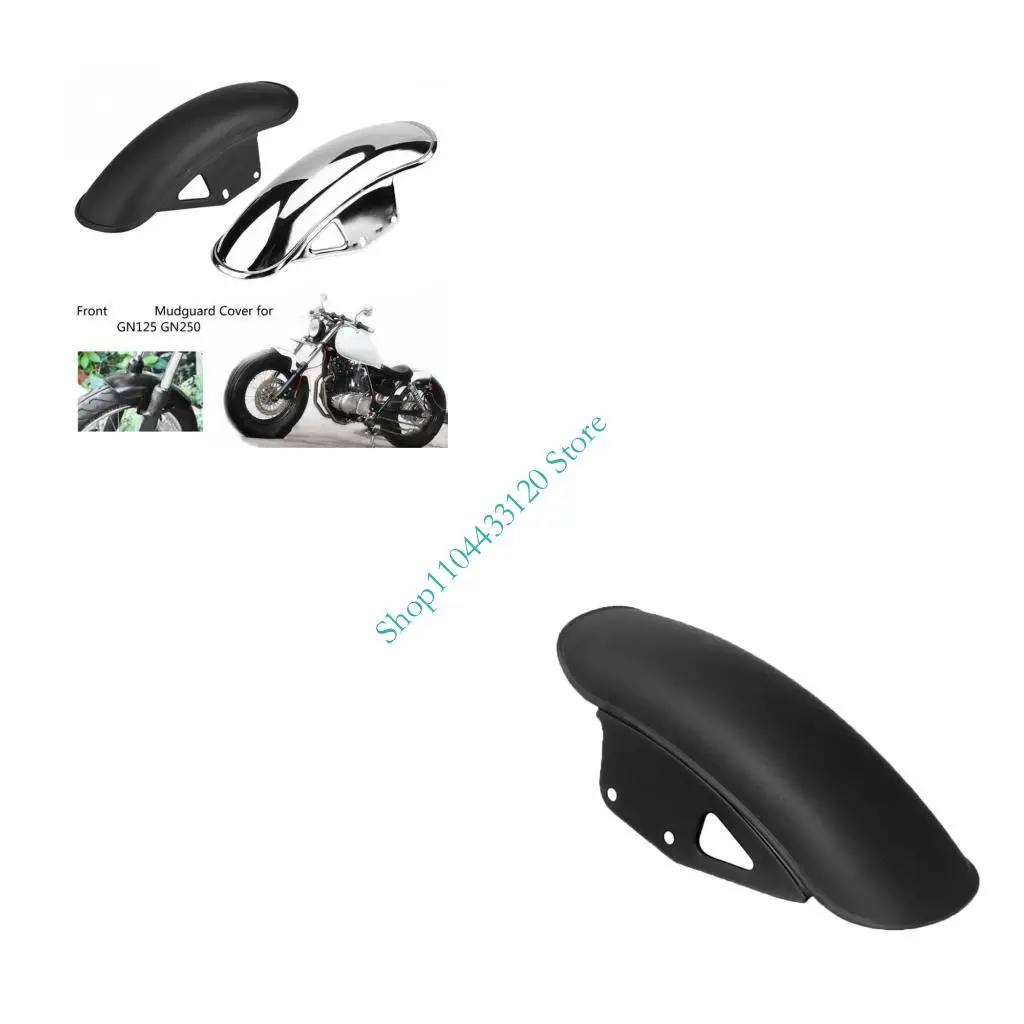 

0xxd Мотоцикл передние крылья защитники для GN125 Колесные лопатки мотоцификации модификации модификации Блэкгард