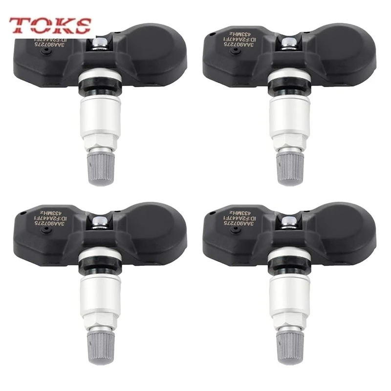 

4PCS 433MHz Tire Pressure Sensor 3AA907275F For VW Tiguan VW CC Passat CC TPMS Sensor 3AA907275B 3AA907275D 3AA907275