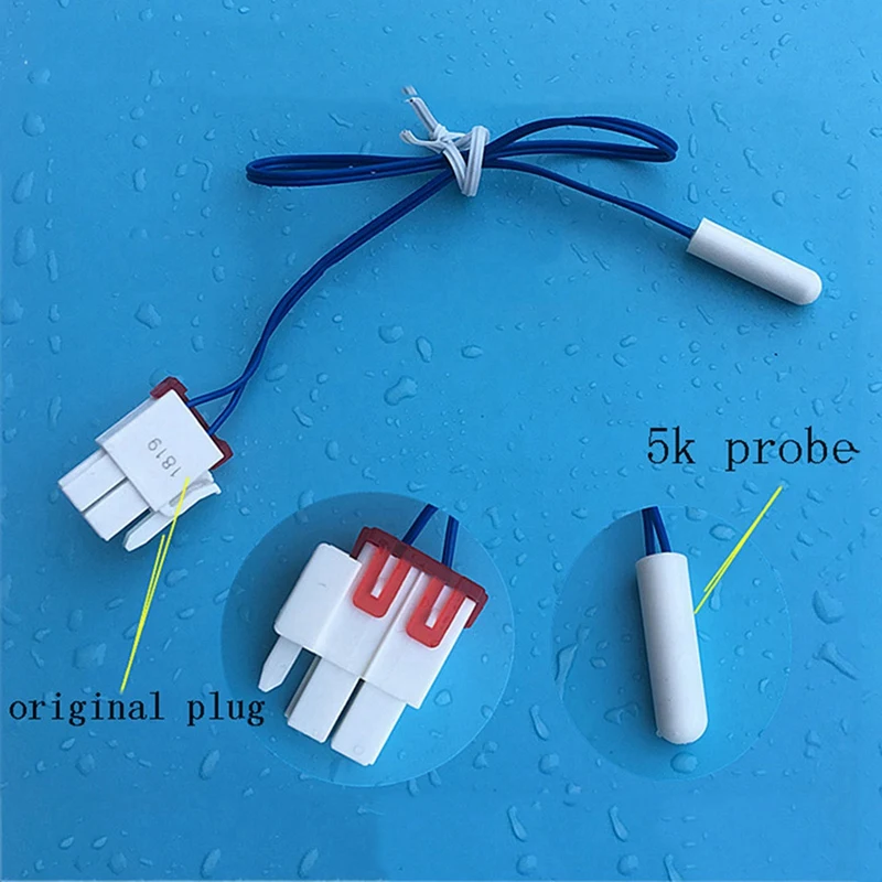 เซ็นเซอร์อุณหภูมิสําหรับ SAMSUNG RSH1NBBP ตู้เย็น Thermistor ตู้เย็นตู้แช่แข็ง Sensor Probe เปลี่ยนชิ้นส่วน