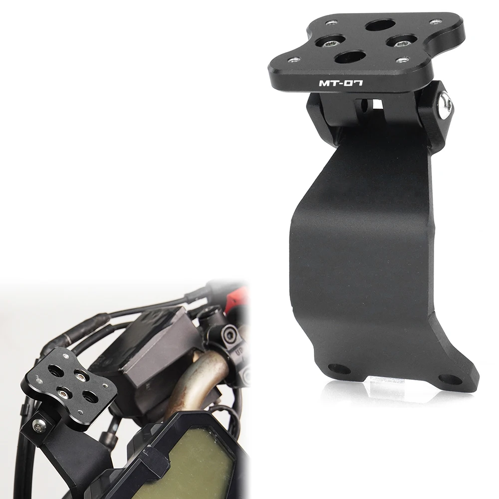 

Motorcycle For Yamaha MT-07 2021-2022 MT-07 Pure 2024 MT-07 / ABS 2014-2020 GPS Phone Navigation Mount Bracket Adapter Holder