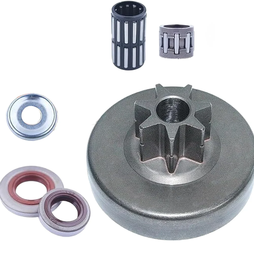 Chainsaw Maintenance As Shown MS028 Clutch Kit 028AV Replacement Needle Bearing Clutch Drum Metal Construction Easy Installation