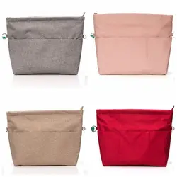 Borsa con inserto portatile nuova capacità Lager borsa per cosmetici Multi-tasca per trucco borsa in tessuto borsa Tote Bag