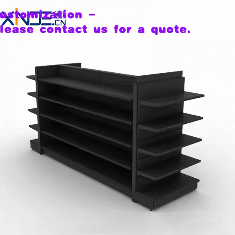 custom.XINDE Heavy-Duty Steel Jewelry Display Wire Shelving Supermarket Rack Clothing and Grocery in Stores